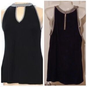 💙🐾sleeveless black top